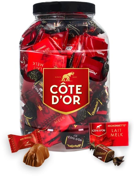 The best of Côte d'Or - Mini Bouchée, Mignonnette Melk & Chokotoff - 1500g