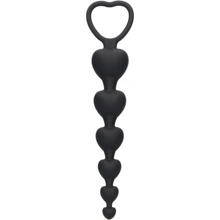 Ouch! - Anaal Kralen Ketting - Zwart