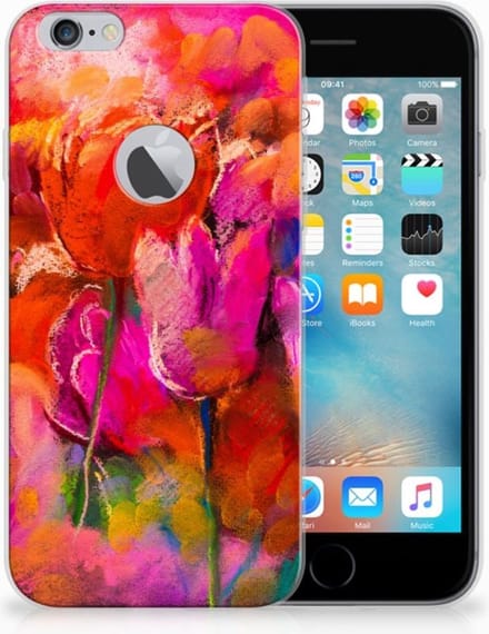 Back Cover voor Hoesje maken Apple iPhone 6 Plus | 6s Plus Tulips