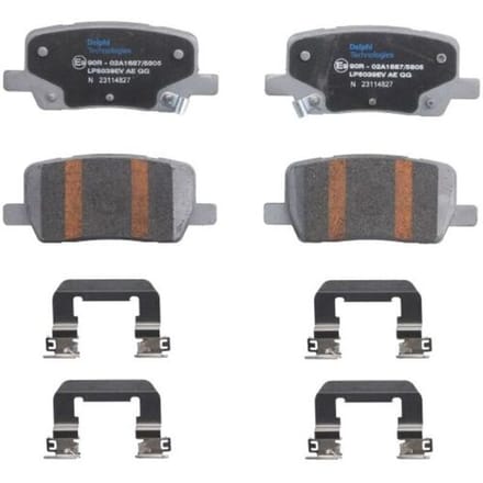 Remblokset, schijfrem DELPHI LP5039EV