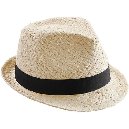 Beechfield Unisex Festival Trilby Volwassenen (Natuurlijk)