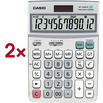 Casio DF-120 - Bureaurekenmachine