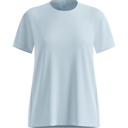 Odlo Zeroweight Chill-Tec Hardloopshirt Dames-lichtblauw