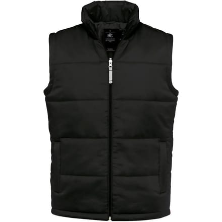 Bodywarmer 'Taffeta® Nylon/Men' merk B&C maat M Zwart