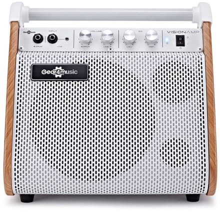 VISIONAMP Drum & Keyboard Amplifier, White