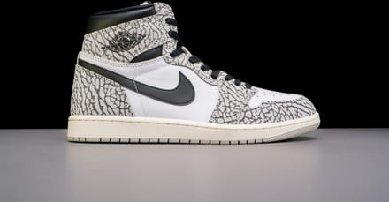 Air Jordan 1 Retro High OG White Cement - DZ5485-052 - Maat 36 - WIT - Schoenen