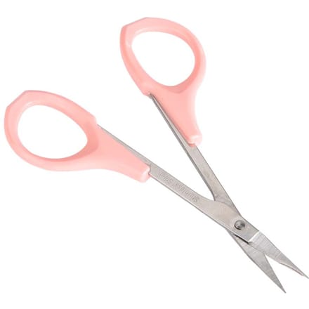 Roestvrijstalen Wenkbrauw Wimper Schaar Haartrimmen Schoonheid Make-up Tool AccessoireCA865 white