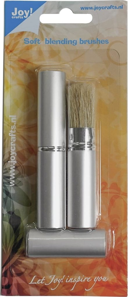 Joy!Crafts Zachte blending kwastjes - Met dop - 2 stuks