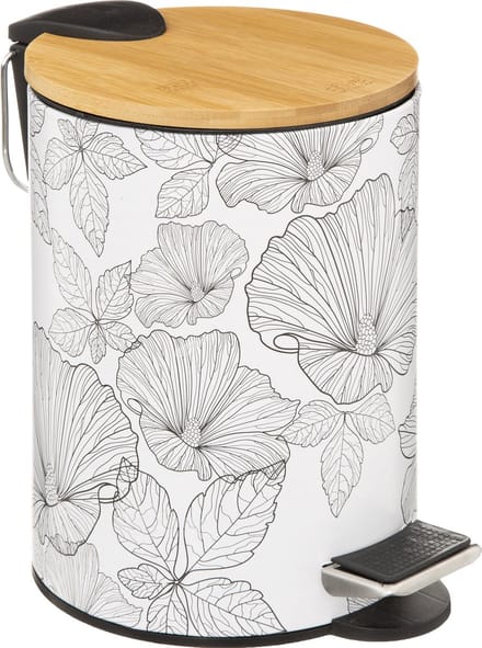 Prullenbak - Vuilnisemmer - Pedaalemmer - 3L - Softclose - Wit