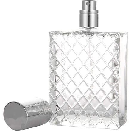 100ml Parfumfles Roosters Draagbaar Transparant Reis Hervulbaar Parfum Glas Lege Fles white