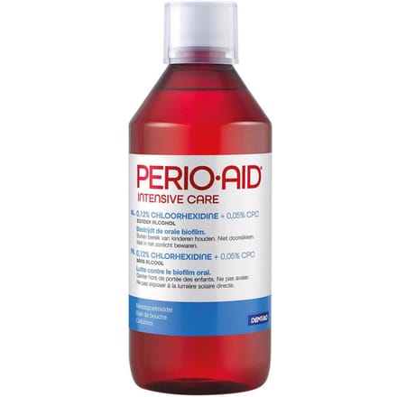 Perio-Aid Intensive Care - Mondspoelmiddel - 0,12% CHX + 0,05% CPC - 500 ml