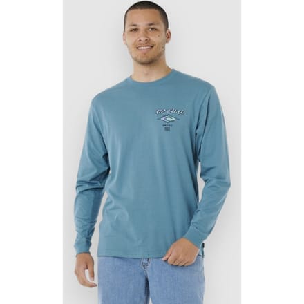 Rip Curl Fade Out Icon Longsleeve blauw