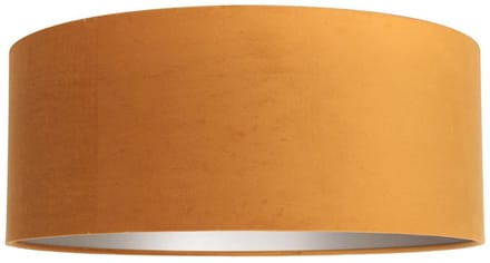 Goud/geel velours lampenkap K1066KS ⌀50cm met E27 support - Textiel - Modern - Steinhauer Kappen