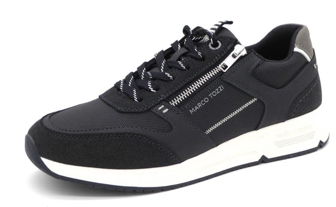 Marco Tozzi Heren Sneaker - 13613-805 Blauw - Maat 40