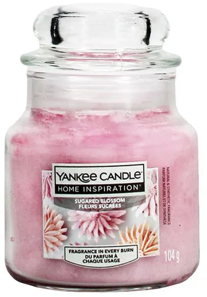 Yankee Candle Geurkaars Gesuikerde Bloesem 104g - Langdurige geur