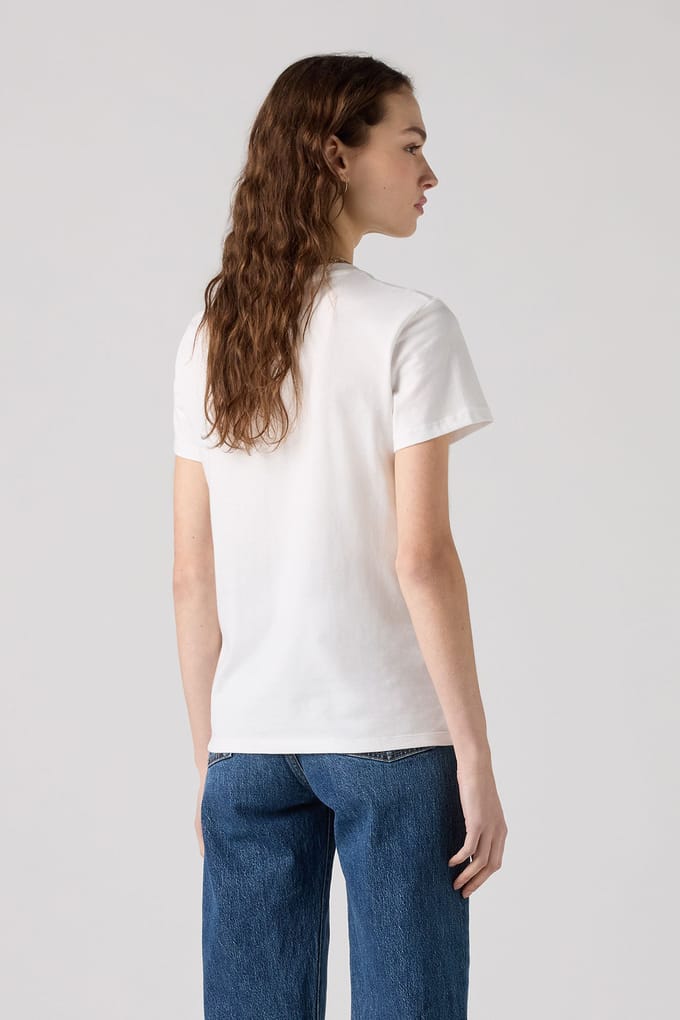 Levi's The Perfect Tee Maat: S | Tops Outlet | Dames | Wit