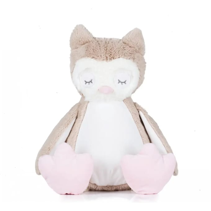 Pluche Mumbles met rits Chouette