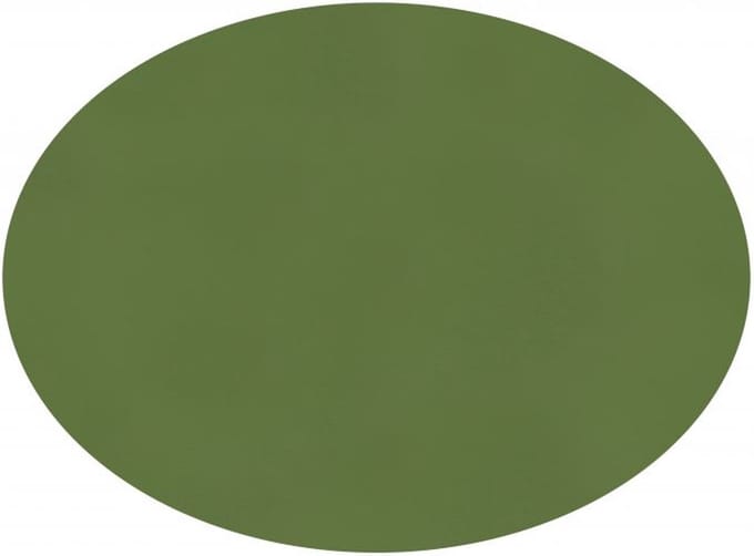ZICZAC - Placemat TOGO - SET/6 - Ovaal - Dubbelzijdig - Kunstleer - 33x45 cm, dille