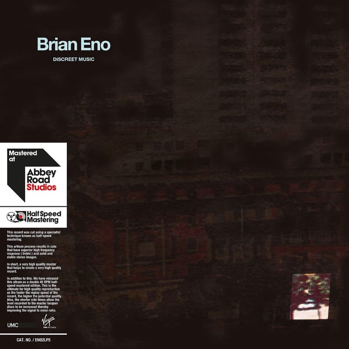 Discreet Music - Brian Eno
