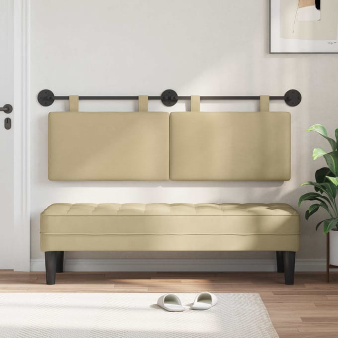 vidaXL - Hangend - hoofdbord - Corduroy - stof
