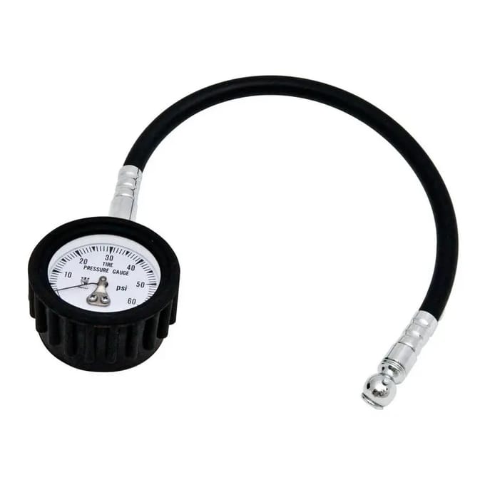 Manometer voor nauwkeurige bandenspanning Racetech