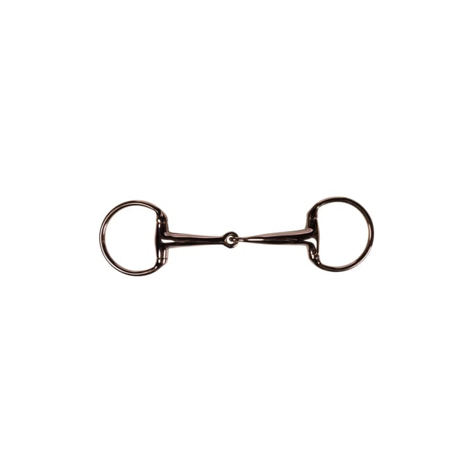 Olijfbit voor paarden HKM Rosegold 16 mm