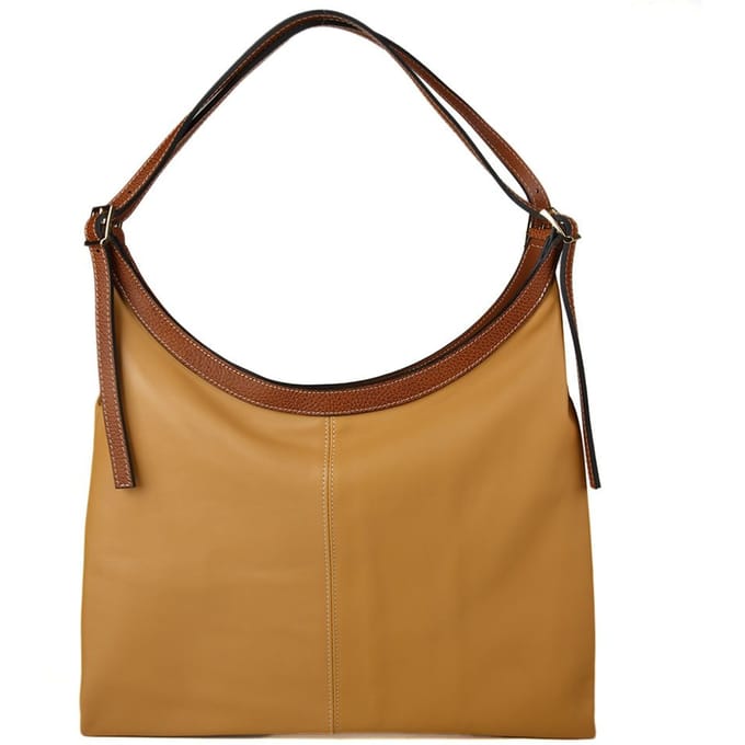Giulia Monti Tote Bag Mosterd Goudbruin