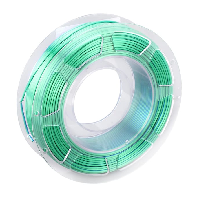 1.75mm 3D Printer PLA Filament Tweekleurig Blauw Groen 3D Print Benodigdheden 200g blue