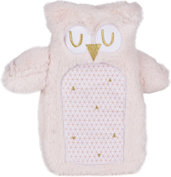 Cosy & Trendy Warmwaterkruik Uil 1L - Beige