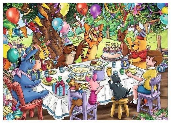 Ravensburger legpuzzel Disney Winnie de Poeh 1000 stukjes cartoon.