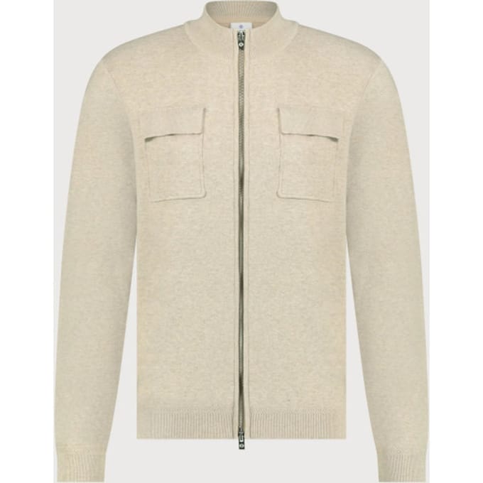 Blue Industry Gebreid rits vest |