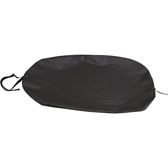 Housse de siège de kayak universelle et réglable avec sac à cordon 420D S noir