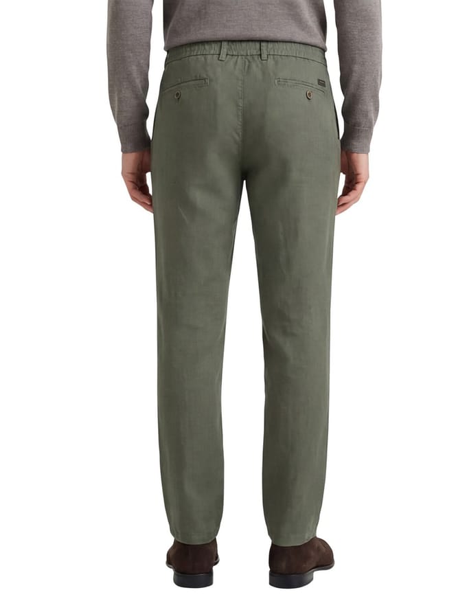 Gardeur katoenen broek groen