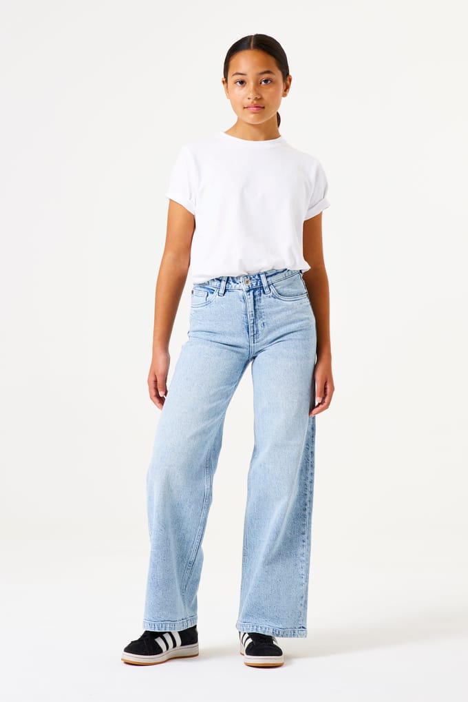 GARCIA Annemay Meisjes Wide Fit Jeans Blauw