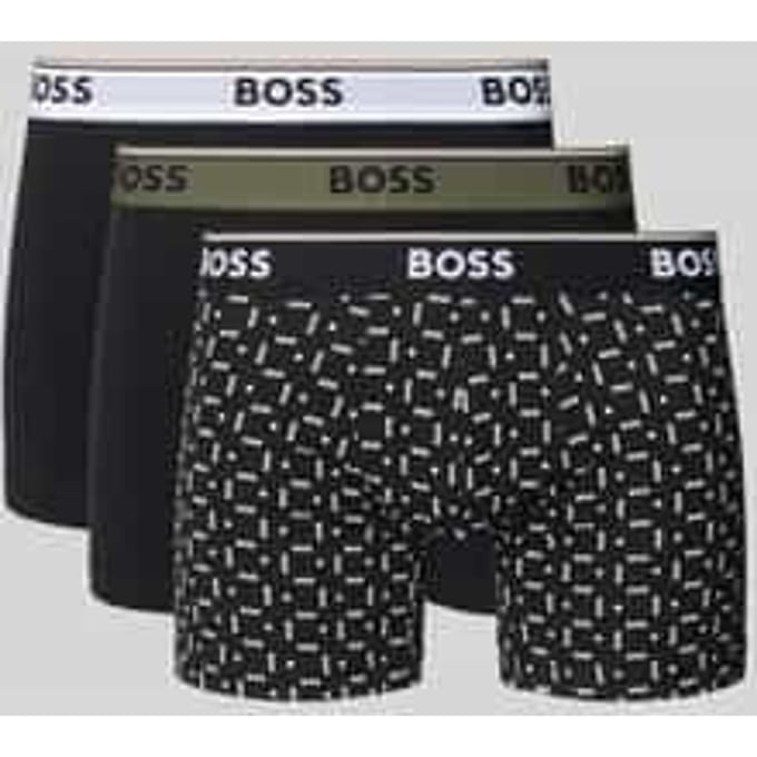 Men's Boss Boxerbr 3p Powe in Black