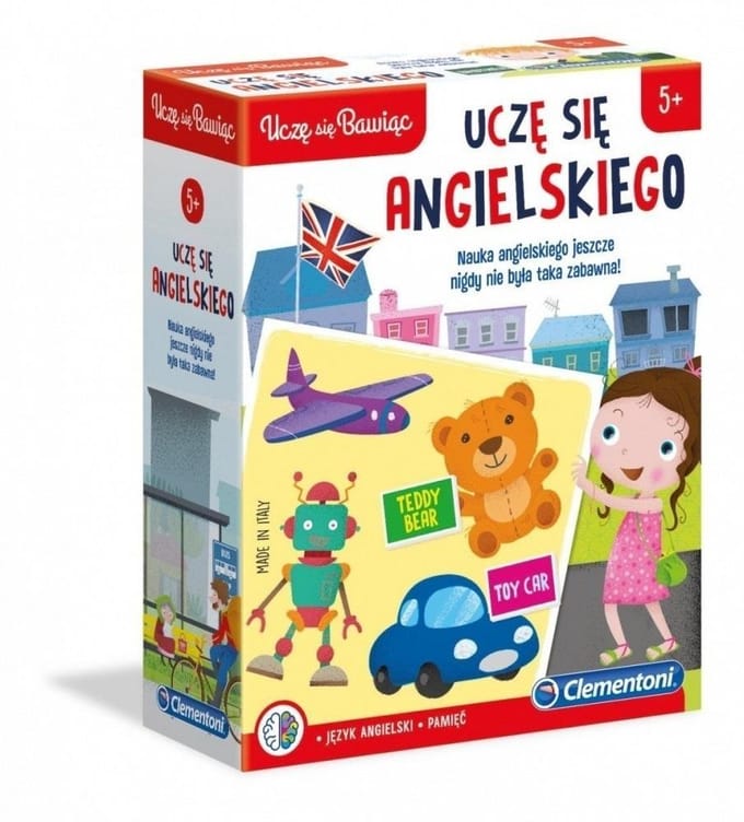 Educatief spel Ik leer Engels Speel en leer de Poolse taal Clementoni 50769 - UNI