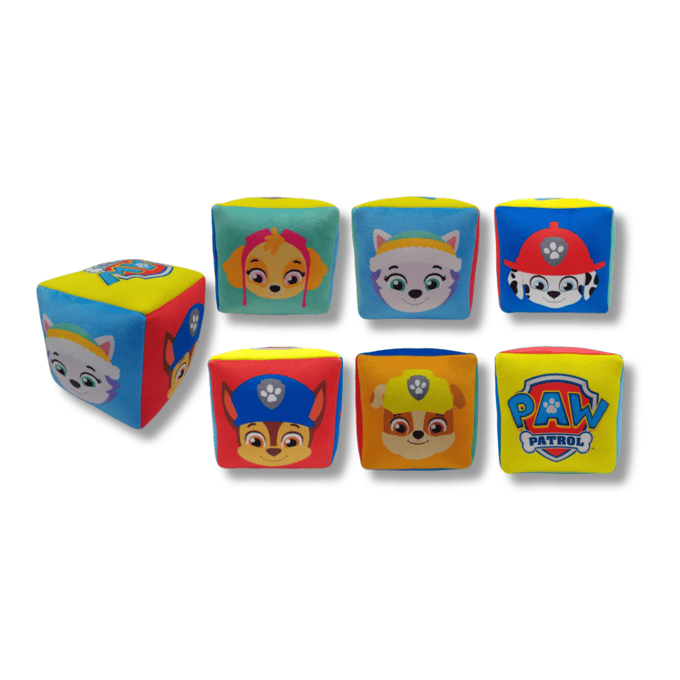 Paw Patrol kubus kussen