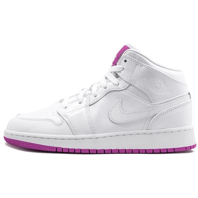 Air Jordan 1 Mid 'Fuchsia' GS 555112-100 37.5