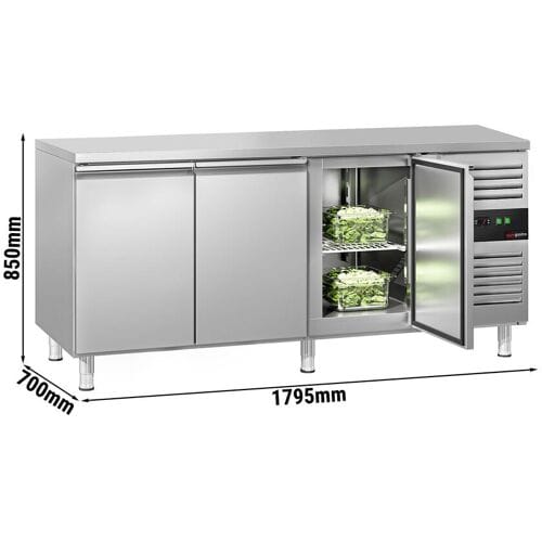 GGM Gastro Kühltisch ECO - 1795x700mm - mit 3 Türen