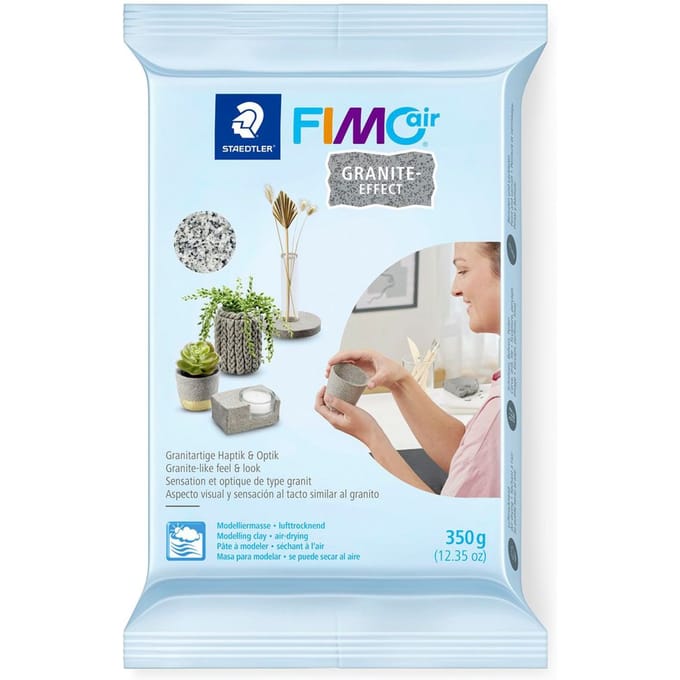 FIMOair - luchtdrogende boetseerklei - Graniet-effect - 350 gram