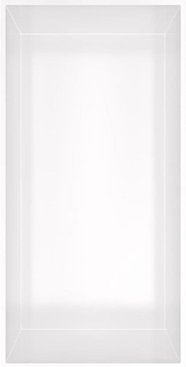 Hotbath &More Inbouwnis - 30 x 15 x 10 cm - Frameless - Mat Wit