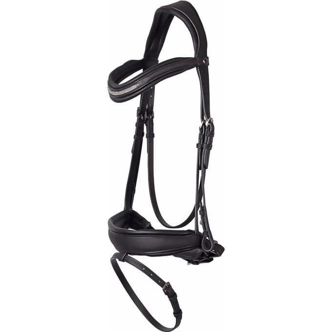 Harry's Horse - Dubbele Longeerlijn Rosegold - Onesize - Navy