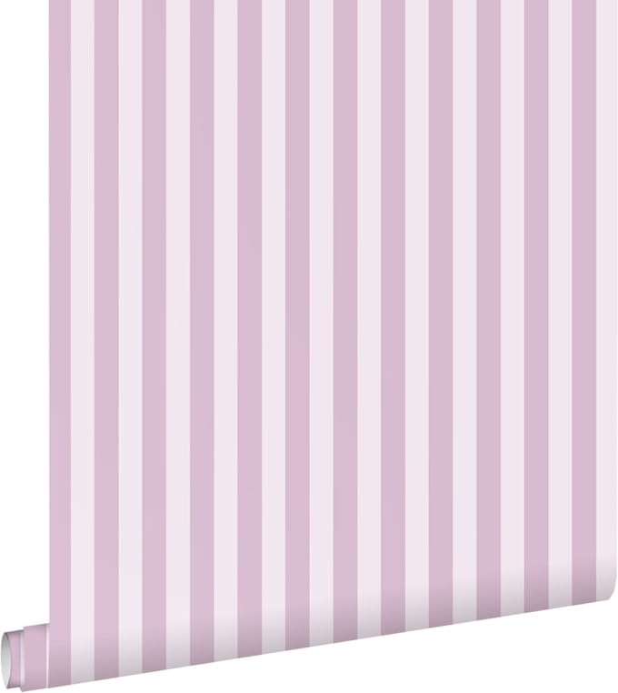 ESTAhome behang strepen paars - 53 cm x 10.05 m - 130954