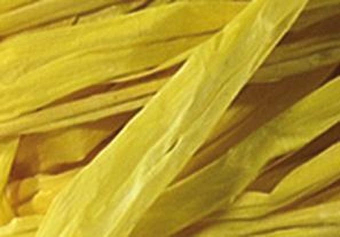 Raffia Folia 50gr. citroen - geel