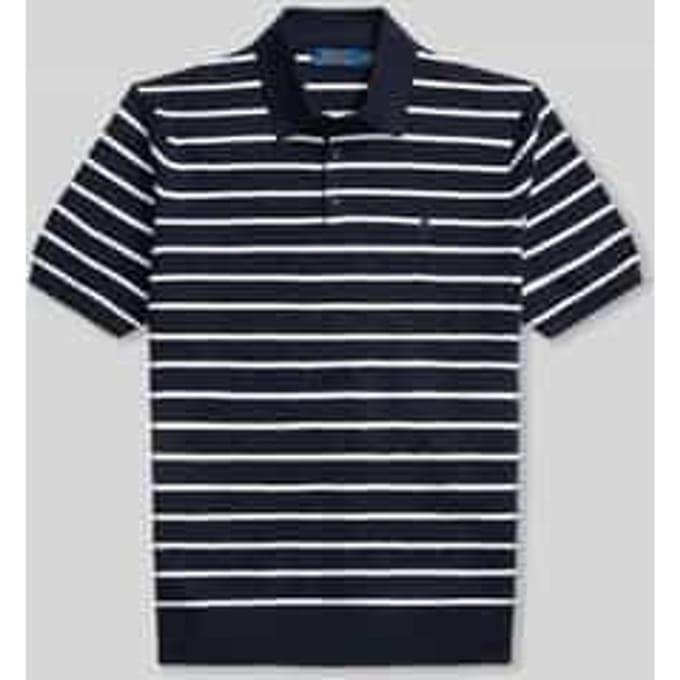 regular fit poloshirt van puur katoen