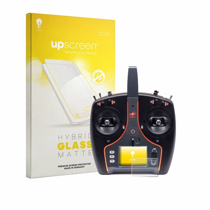 upscreen - Screenprotector voor Spektrum NX7e Plus - Folie Beschermfolie Beschermglas matte