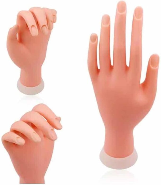 Dermarolling Flexibele Manicure Oefenhand Small