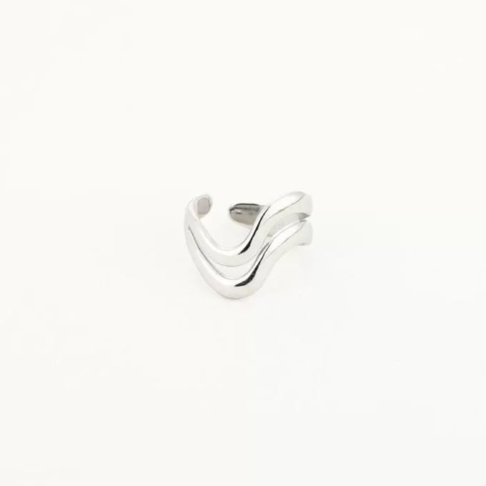 Bijoutheek Ring (Sieraad) Golf Zilver