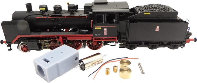 micromotor HR031C motor ombouwset voor Roco BR 24, PKP Oi2