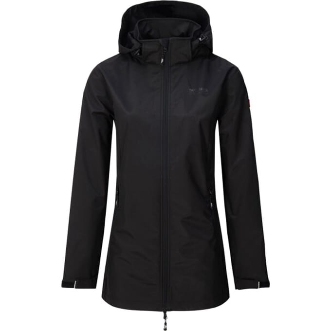 Nordberg Doriene - Softshell Outdoorjas Dames - Zwart - Maat M